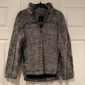 Gray sherpa jacket